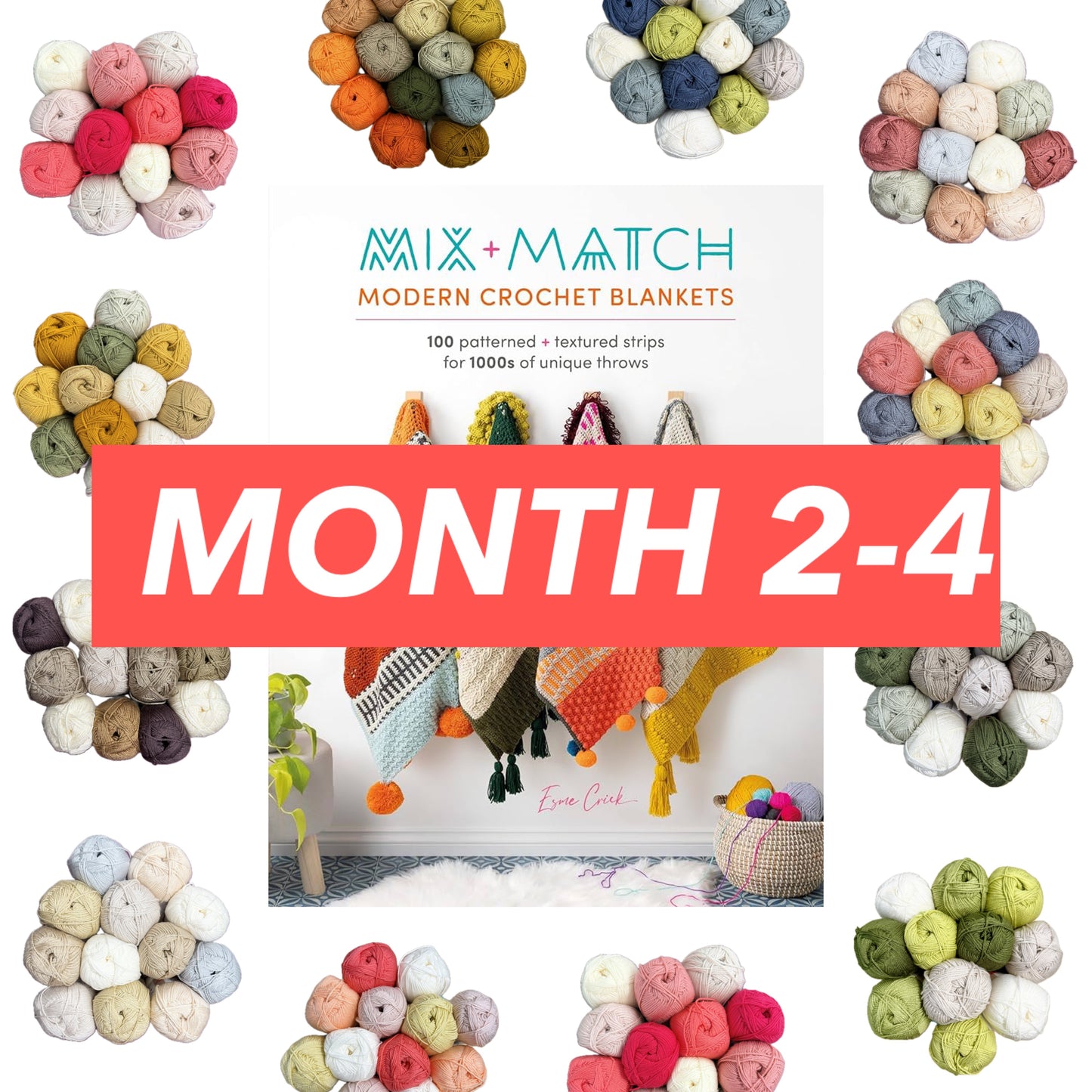 Mix & Match Crochet of the Month.