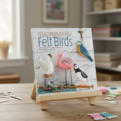 Felt Embroidered Birds Book *PRE-ORDER*
