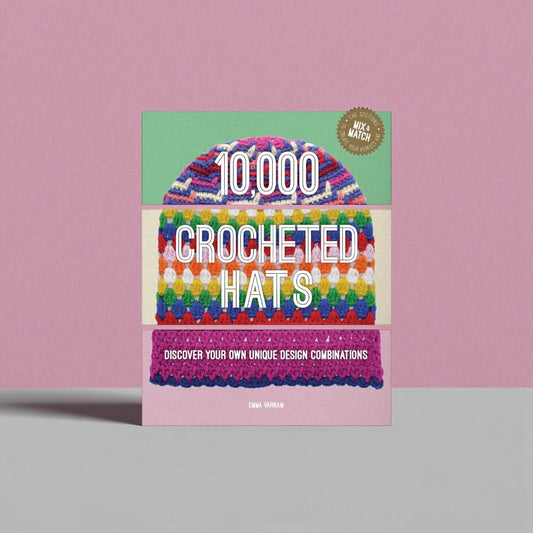 10,000 Crocheted Hats Book