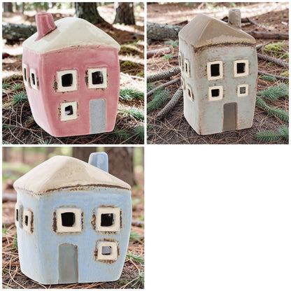 Village Pottery | Misty Morning Village 3pc