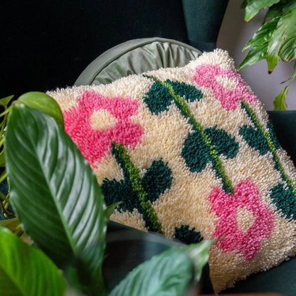 Pick of the Punch | Pastel | Latch Hook Cushion Kit