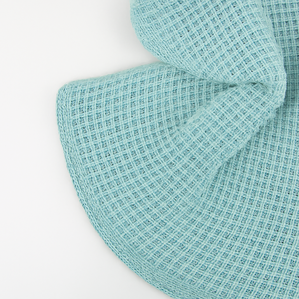 Crochet Waffle Stitch Blanket Kit