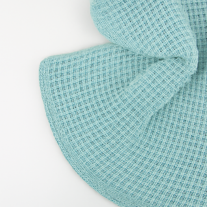 Crochet Waffle Stitch Blanket Kit