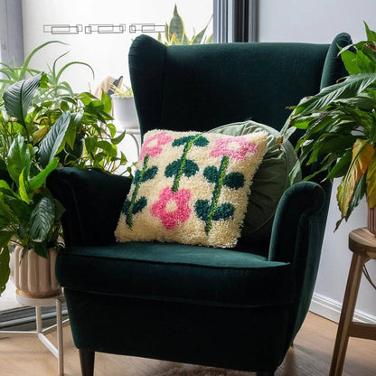 Pick of the Punch | Pastel | Latch Hook Cushion Kit