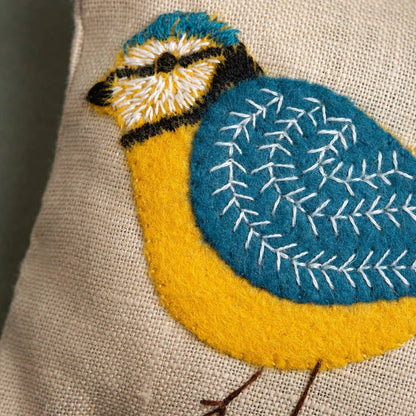 Linen Lavender Bags Embroidery Kit | Spring Garden