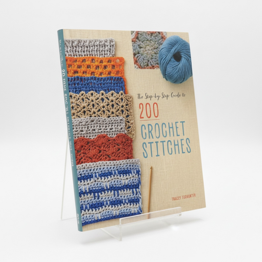 Step by Step Guide 200 Crochet Stitches Book