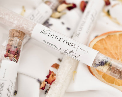 The Little Oasis Bath Co. | Magnesium Bath Soak Tube | Sleepyhead