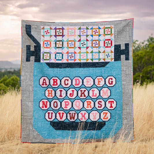 TYPE/ography Just My Type Quilt Kit