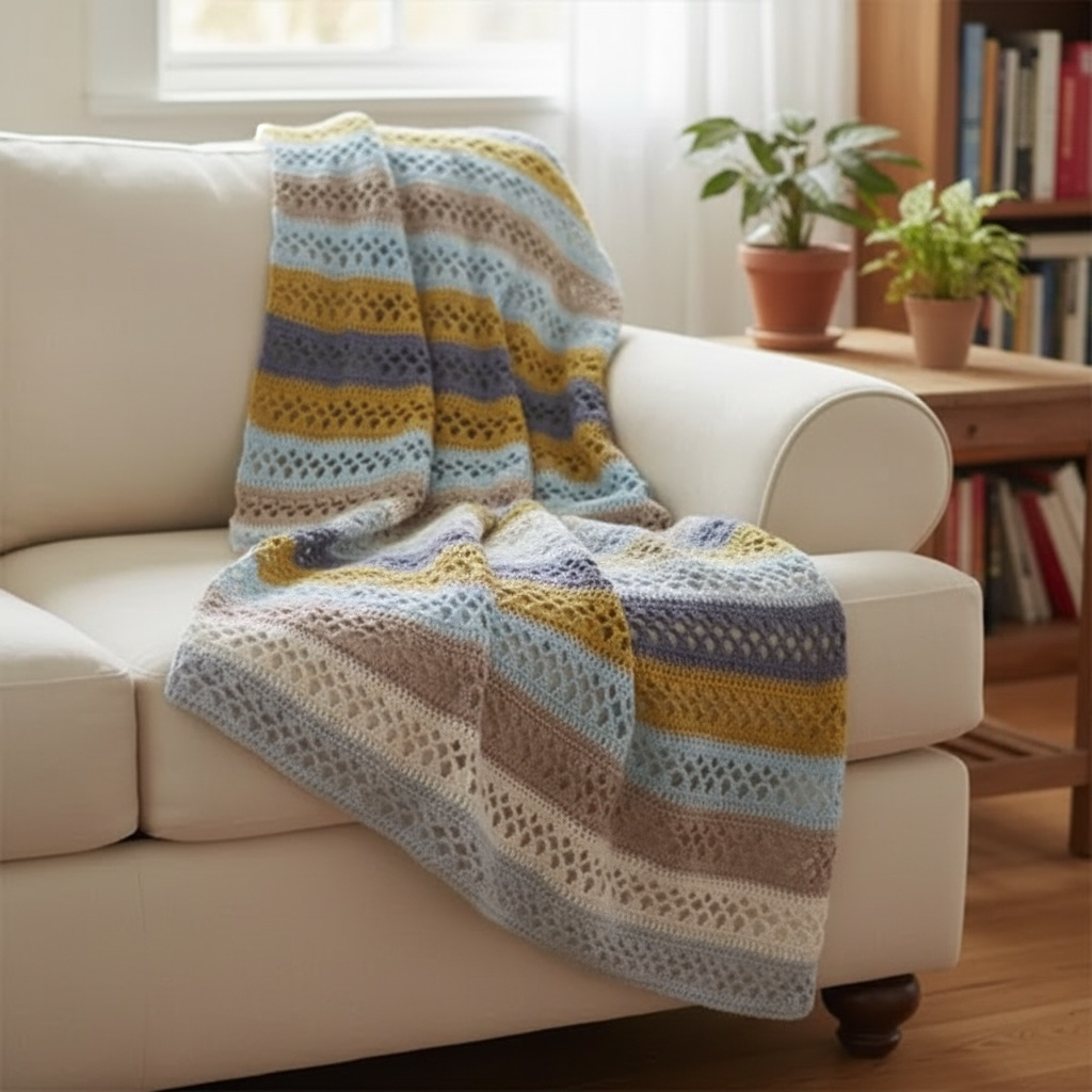 Stripy Blankets To Crochet Book *PRE-ORDER*