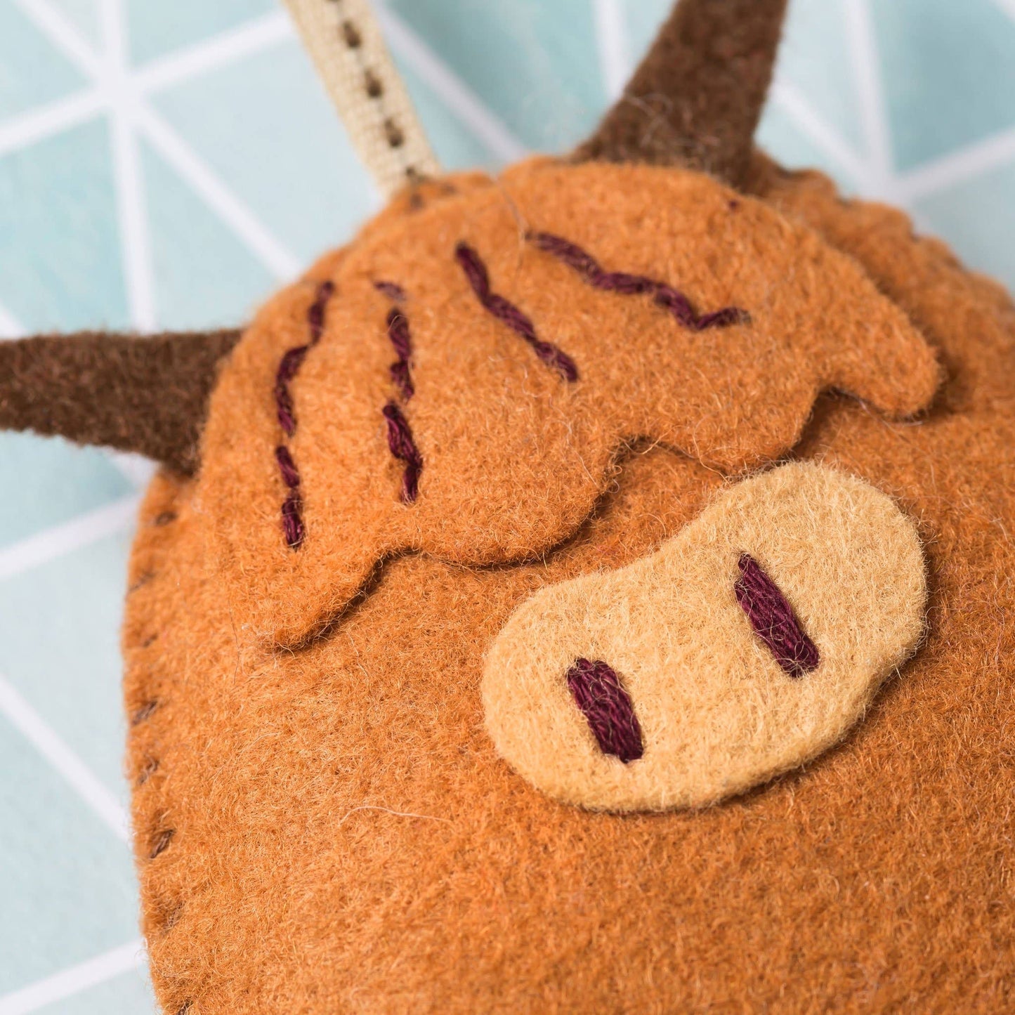Highland Cow Felt Craft Kit