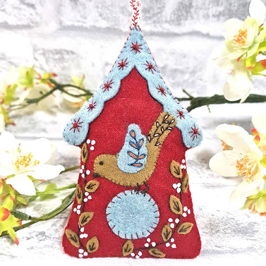 Folk Birdhouse Felt Craft Kit *PRE-ORDER*