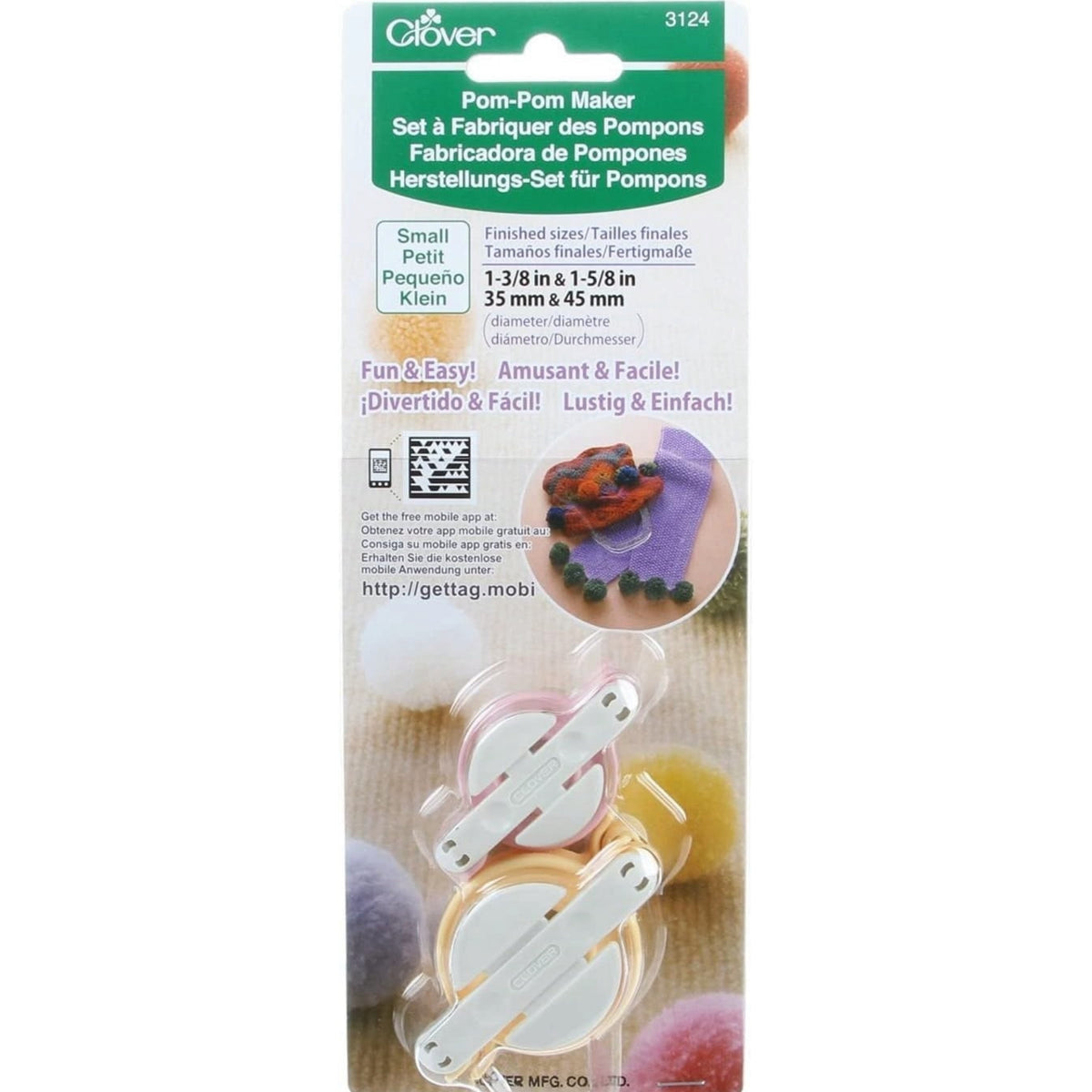 Clover Pom Pom Maker Small