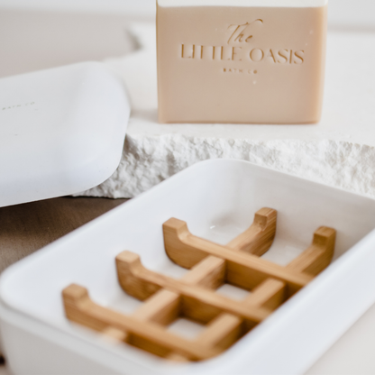 The Little Oasis Bath Co. | Bamboo Soap Dish