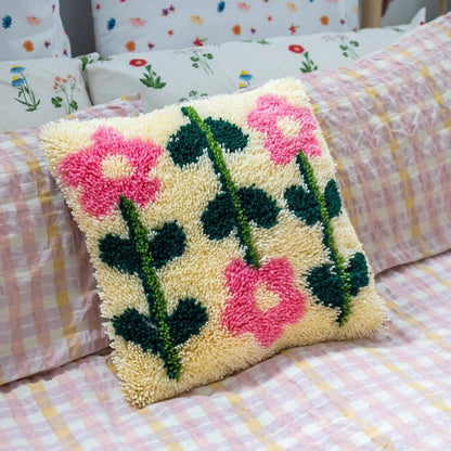 Pick of the Punch | Pastel | Latch Hook Cushion Kit