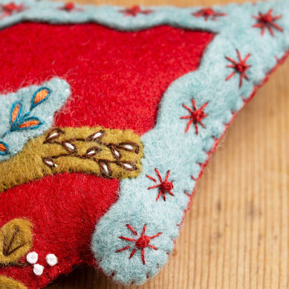 Folk Birdhouse Felt Craft Kit *PRE-ORDER*