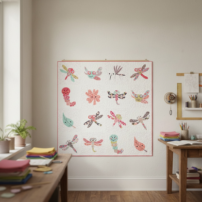Damselfly Quilt Pattern
