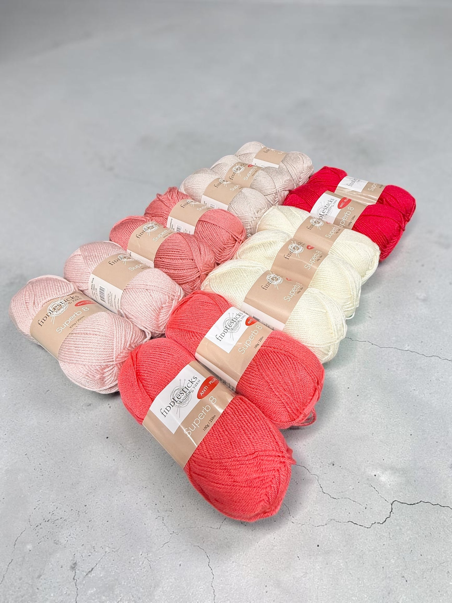 Pink Sherbet Yarn Set