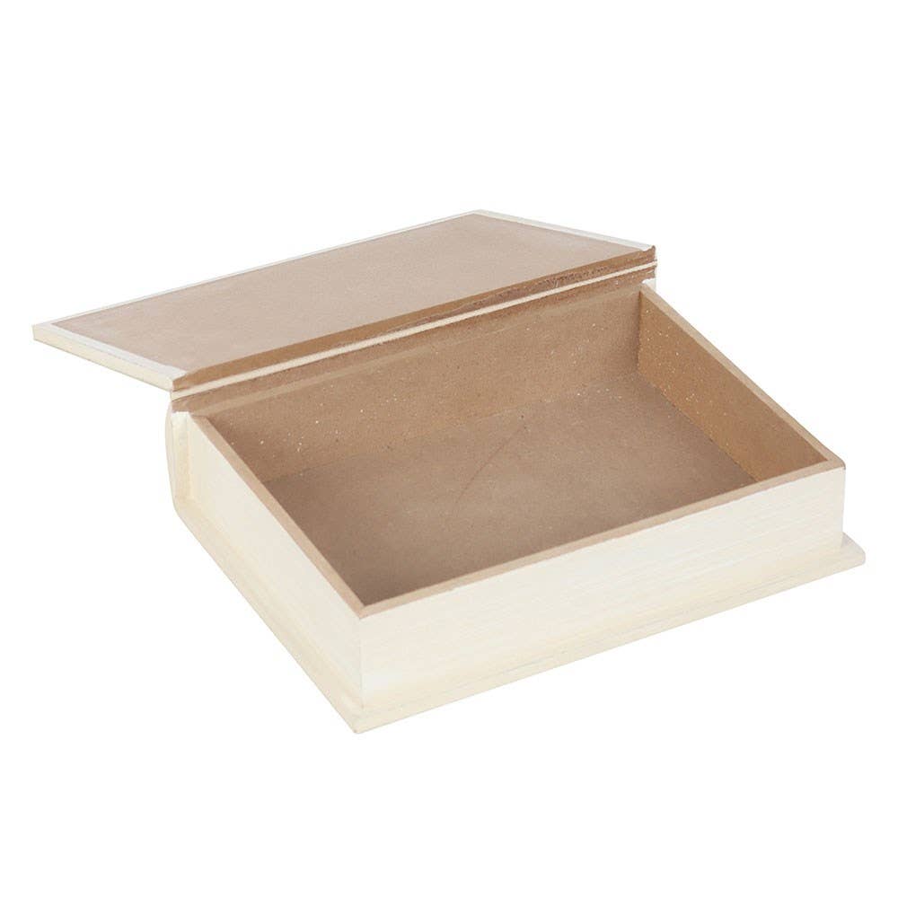 Wonder | Book Shaped Storage Box | White