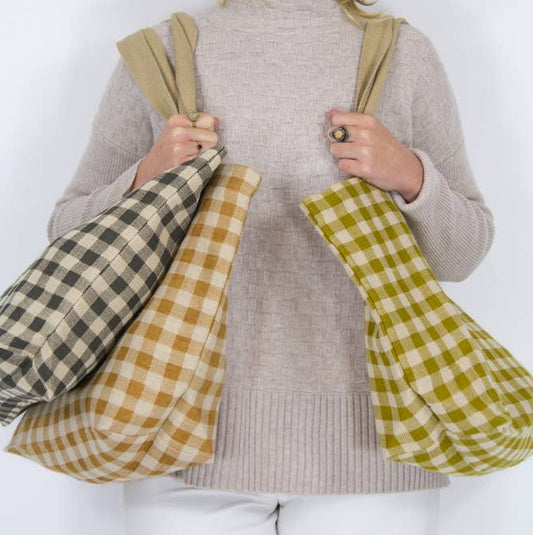 Gingham Tote Bag | Various Colours