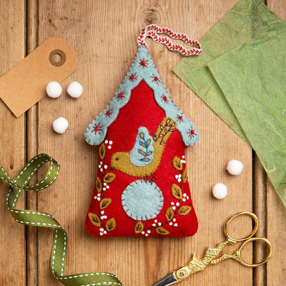 Folk Birdhouse Felt Craft Kit *PRE-ORDER*