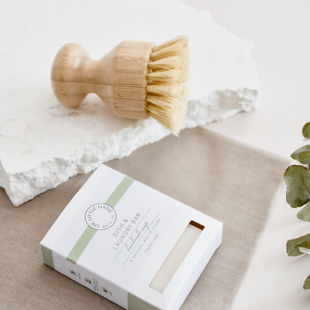 The Little Oasis Bath Co. | Bamboo Dish Brush