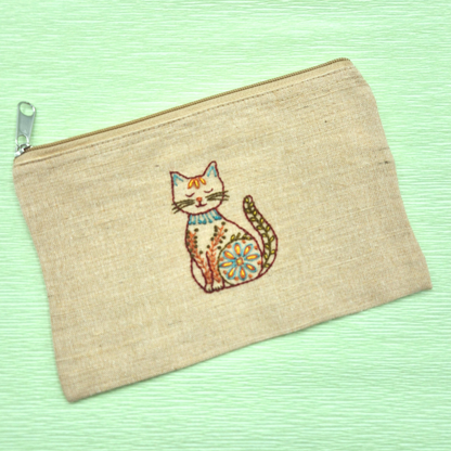 Stick and Stitch Embroidery | Folk Cats