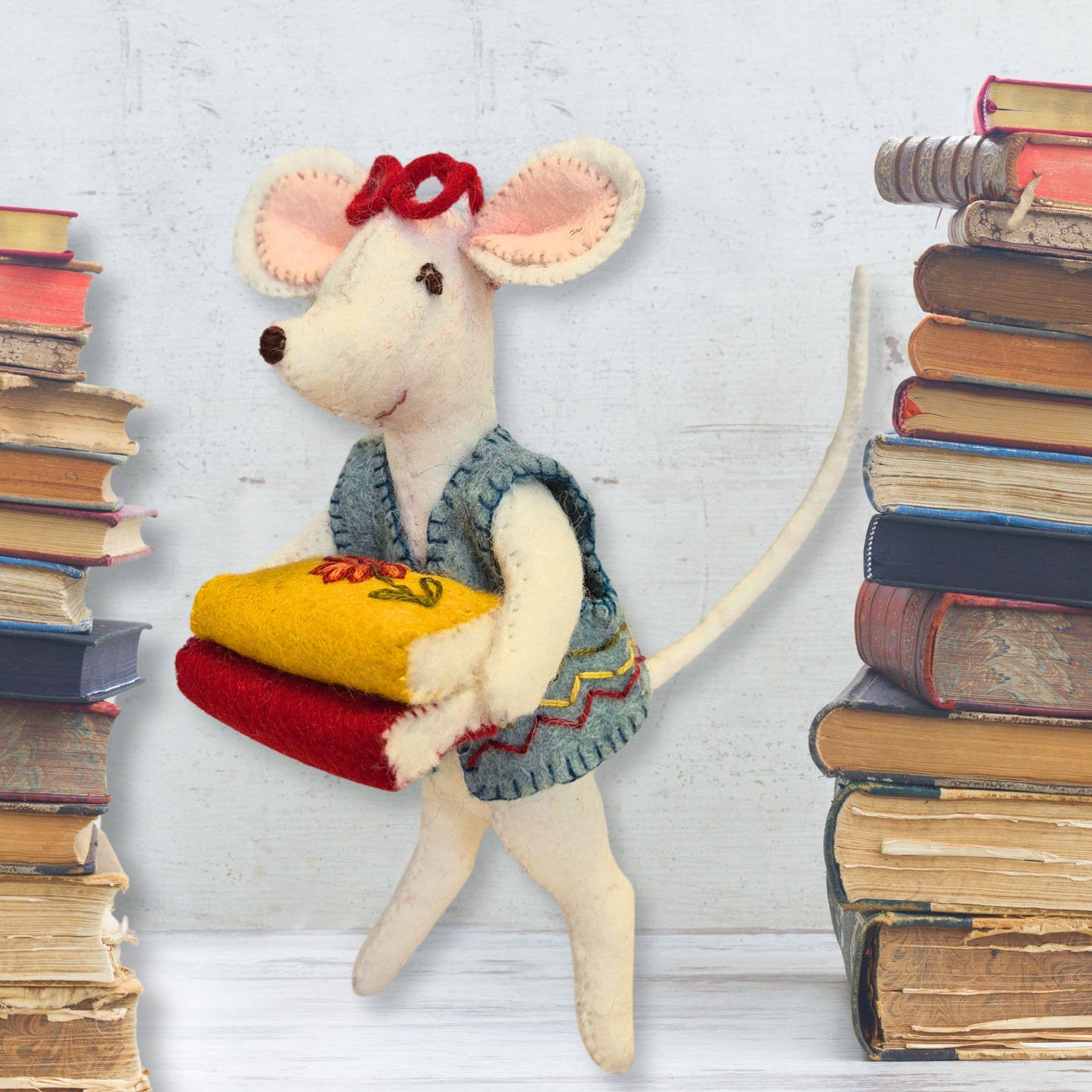 Little Mouse The Librarian Felt Craft Kit