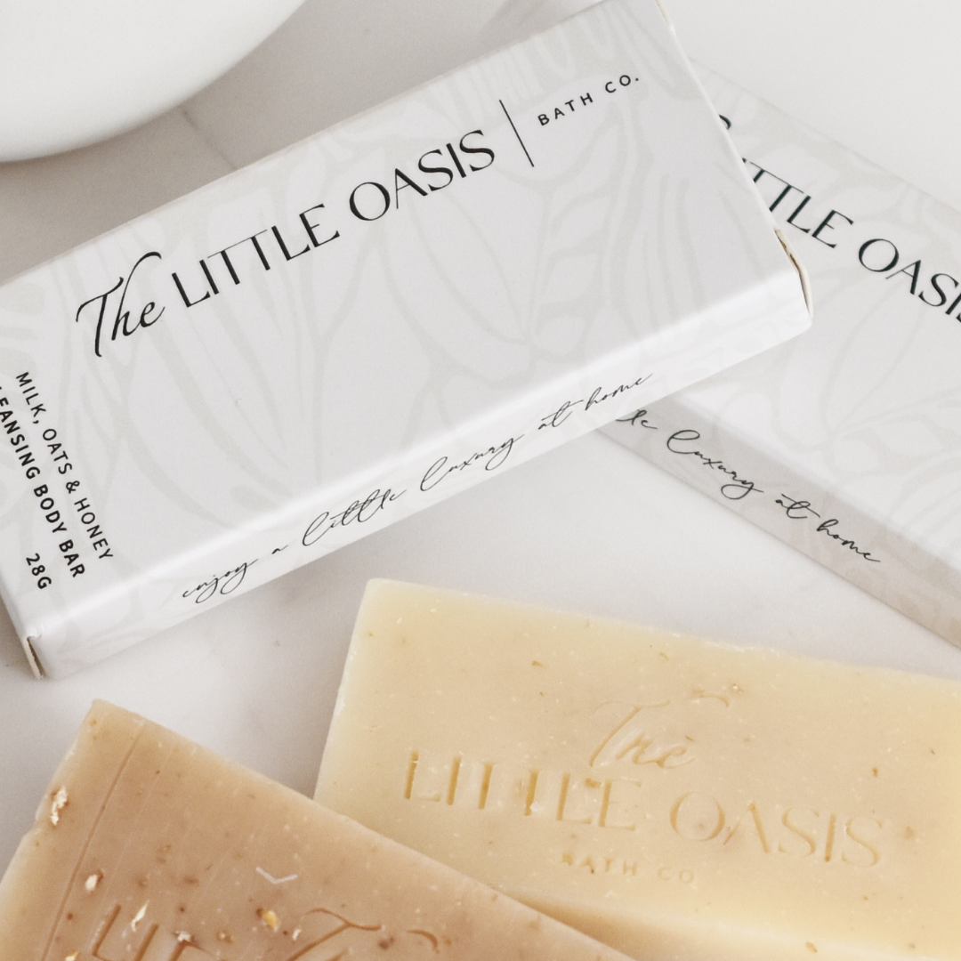 The Little Oasis Bath Co. | Cleansing Body Bar | Triple Oat