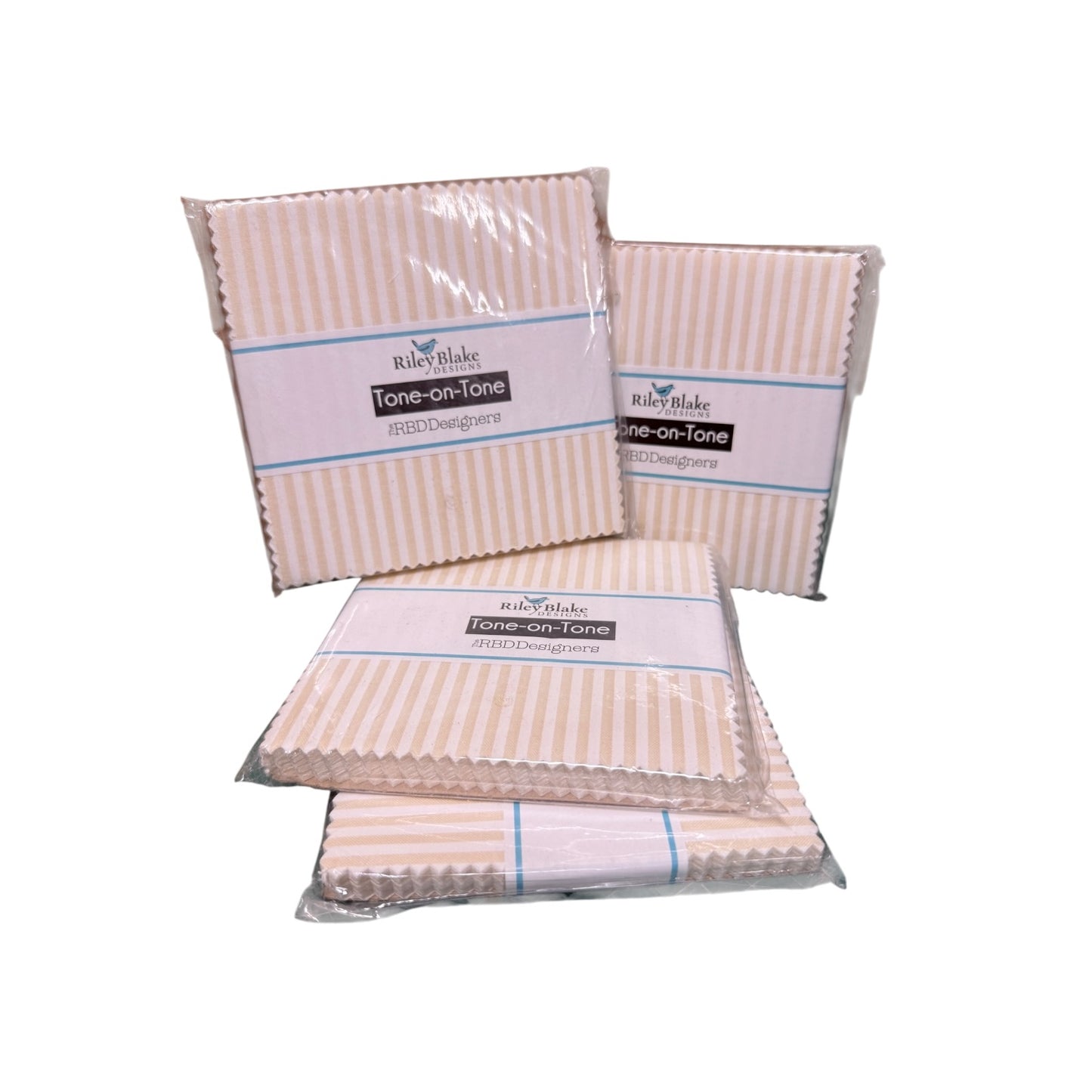 Cream Stripe 5" Stacker EB