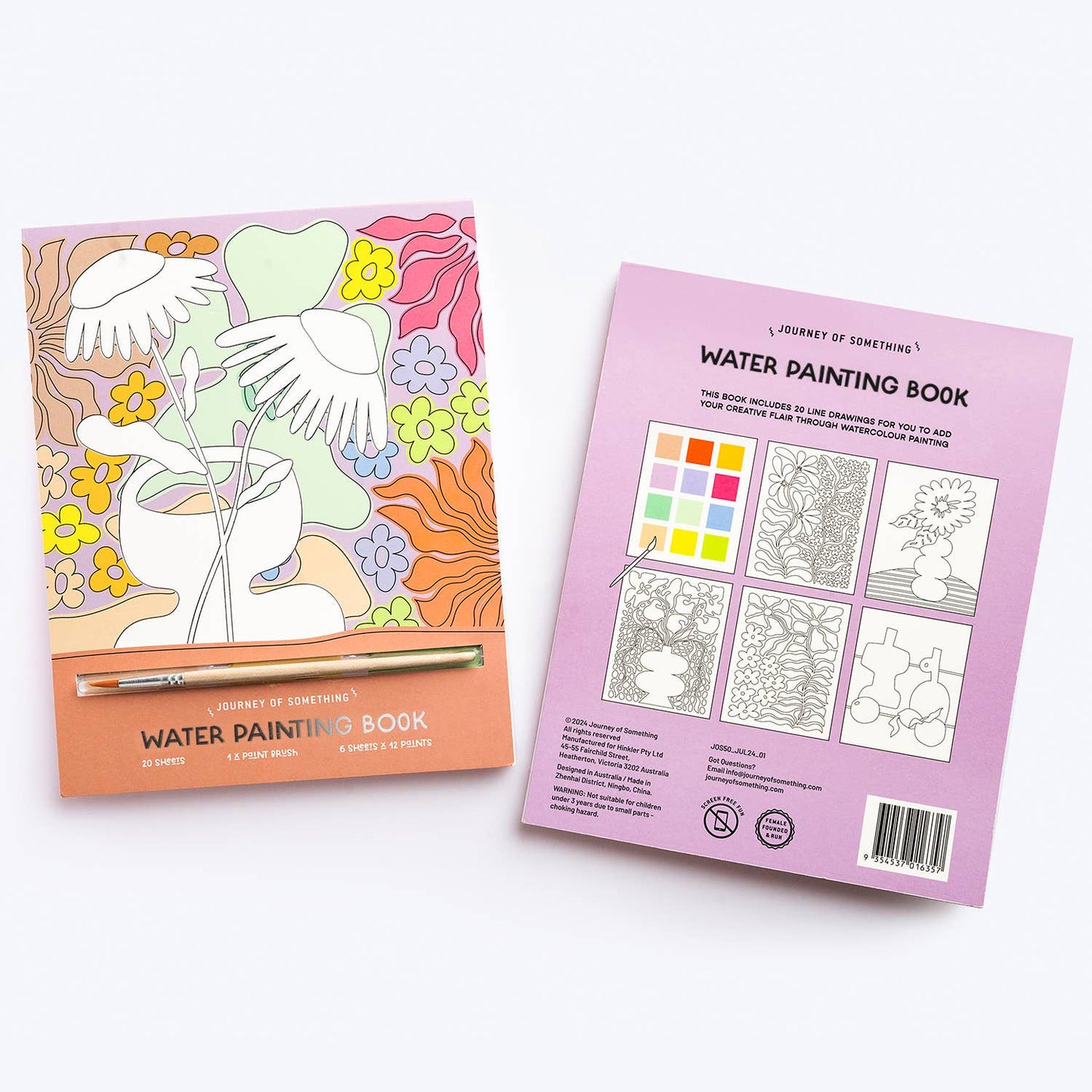 Journey of Something | Watercolour Painting Book