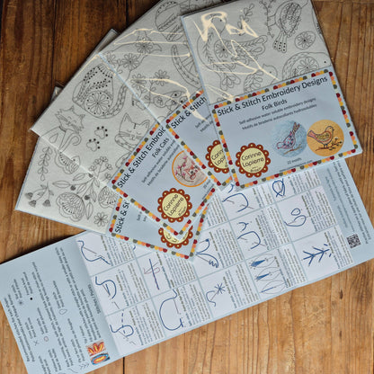 Stick and Stitch Embroidery | Folk Dogs