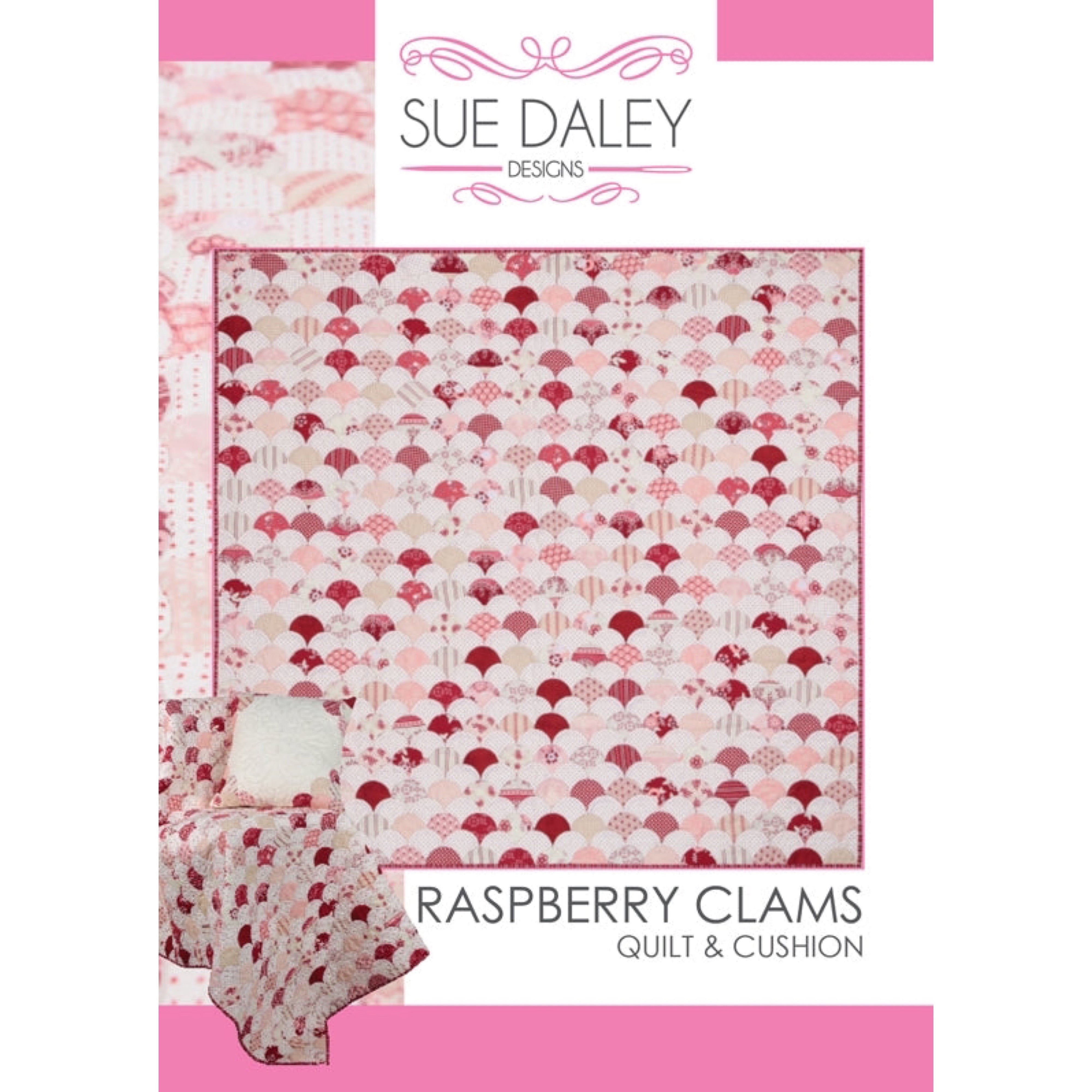 Raspberry Clams Quilt Pattern