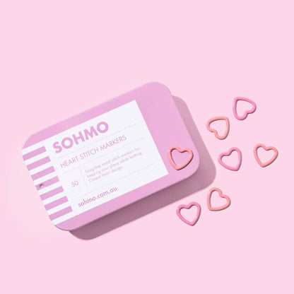 SOHMO | Stitch Marker | Hearts
