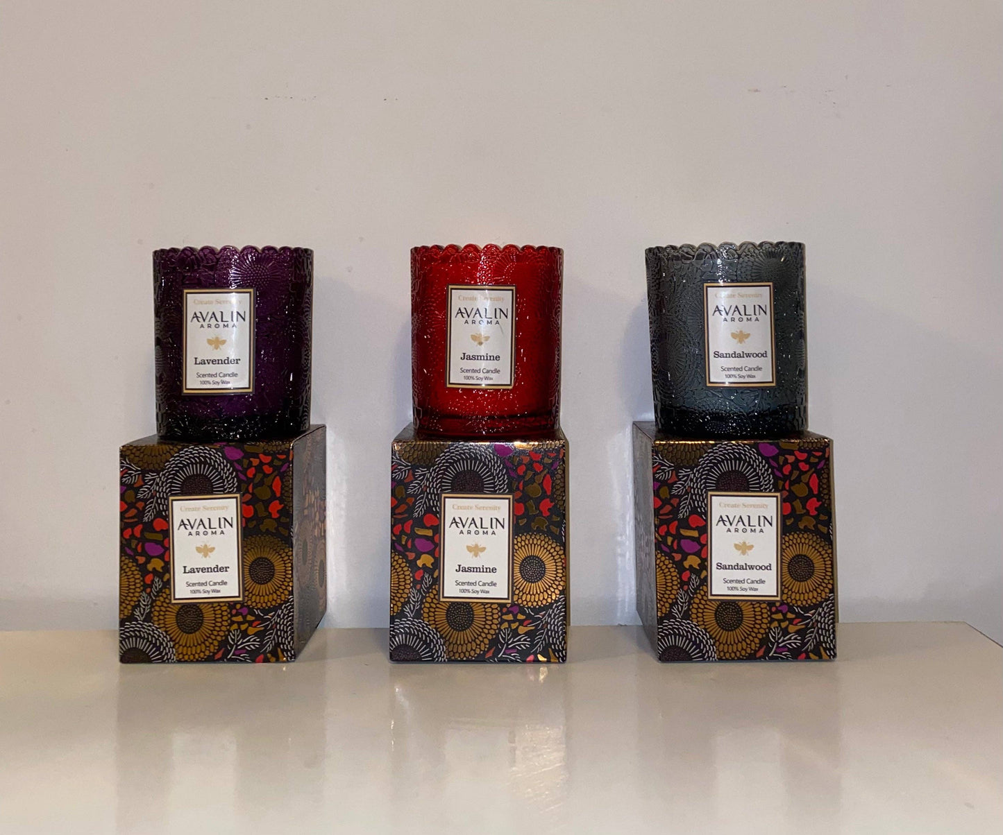 HaHaHome | Avalin Aroma Elegant | Gold and Light Wood Base