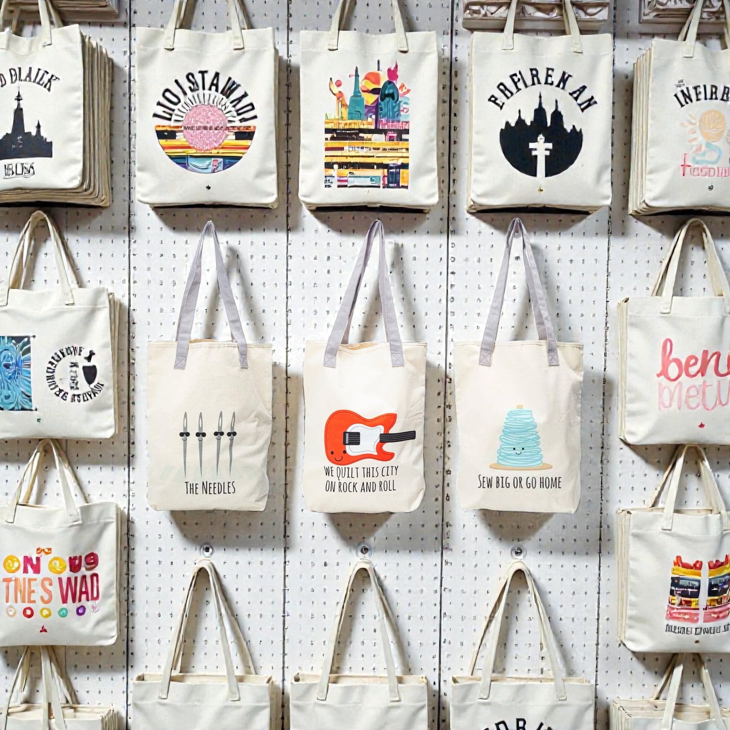 Sew Chatty Canvas Tote