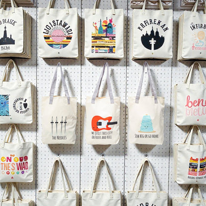 Sew Chatty Canvas Tote