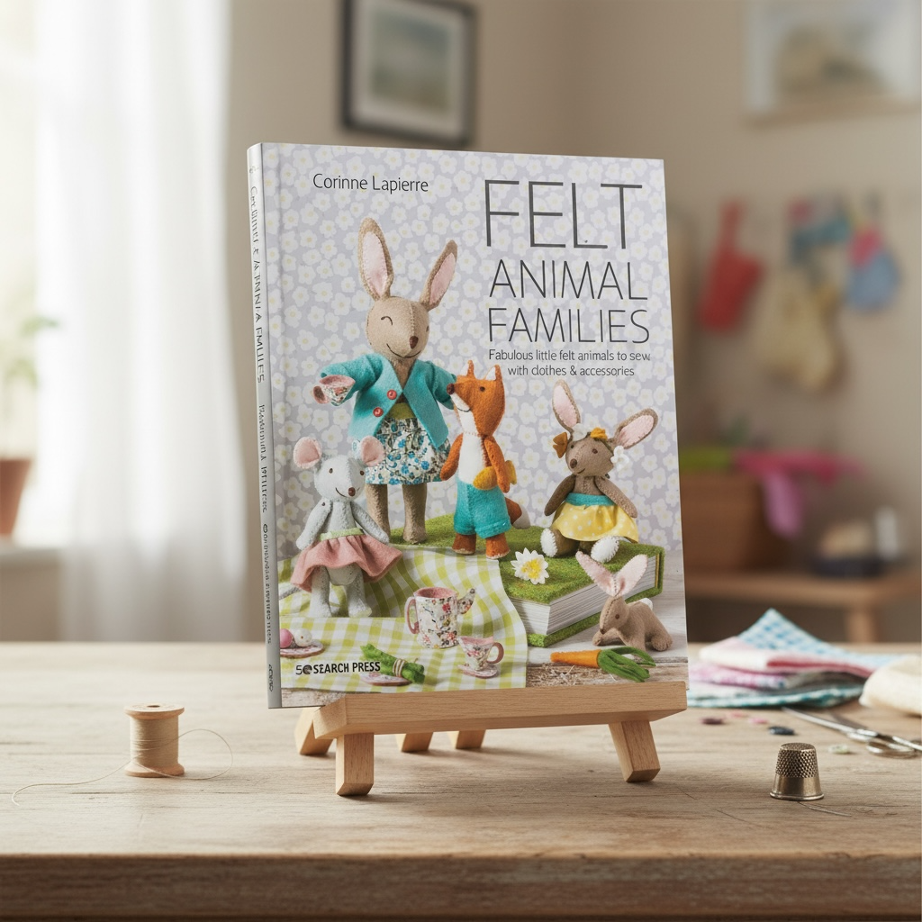 Felt Animal Families Book *PRE-ORDER*