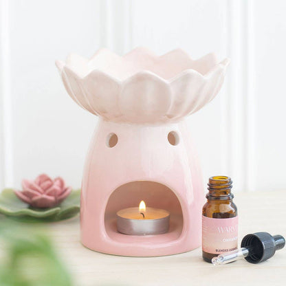 Wonder | Pink Water Lily | Oil Burner and Wax Warmer