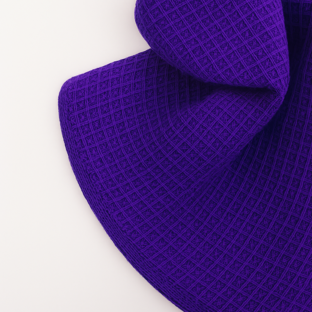 Crochet Waffle Stitch Blanket Kit