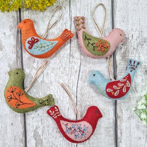 Folk Birds Felt Craft Kit *PRE-ORDER*