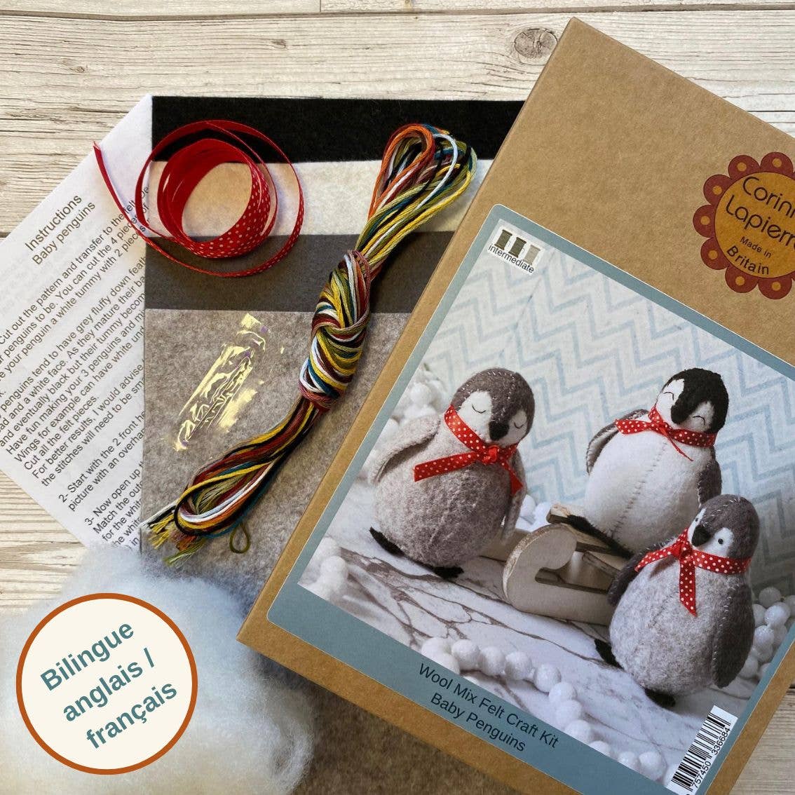 Baby Penguins Felt Craft Kit *PREORDER*