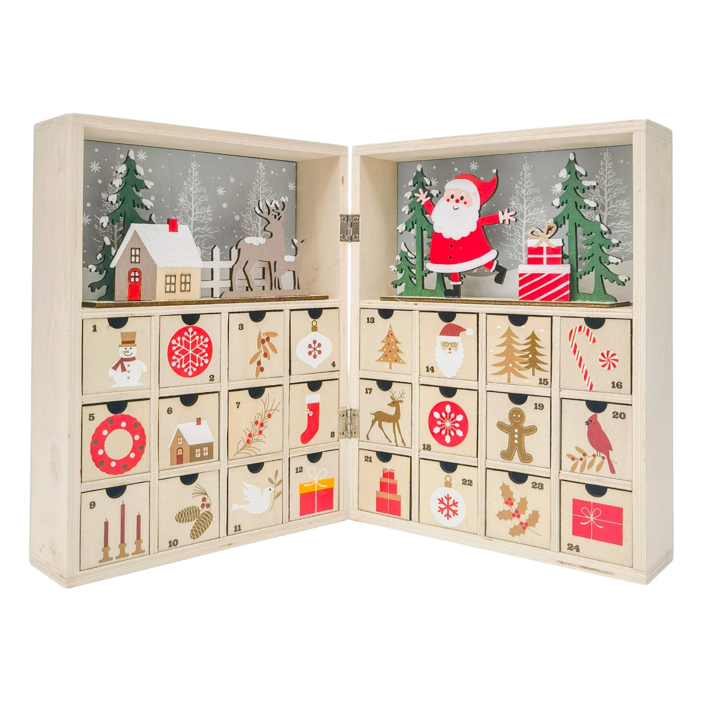 Urban | Christmas Advent | Reindeer & Santa