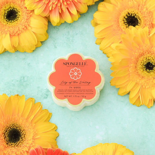 Spongelle | Lily of the Valley Daisy | Body Buffer 