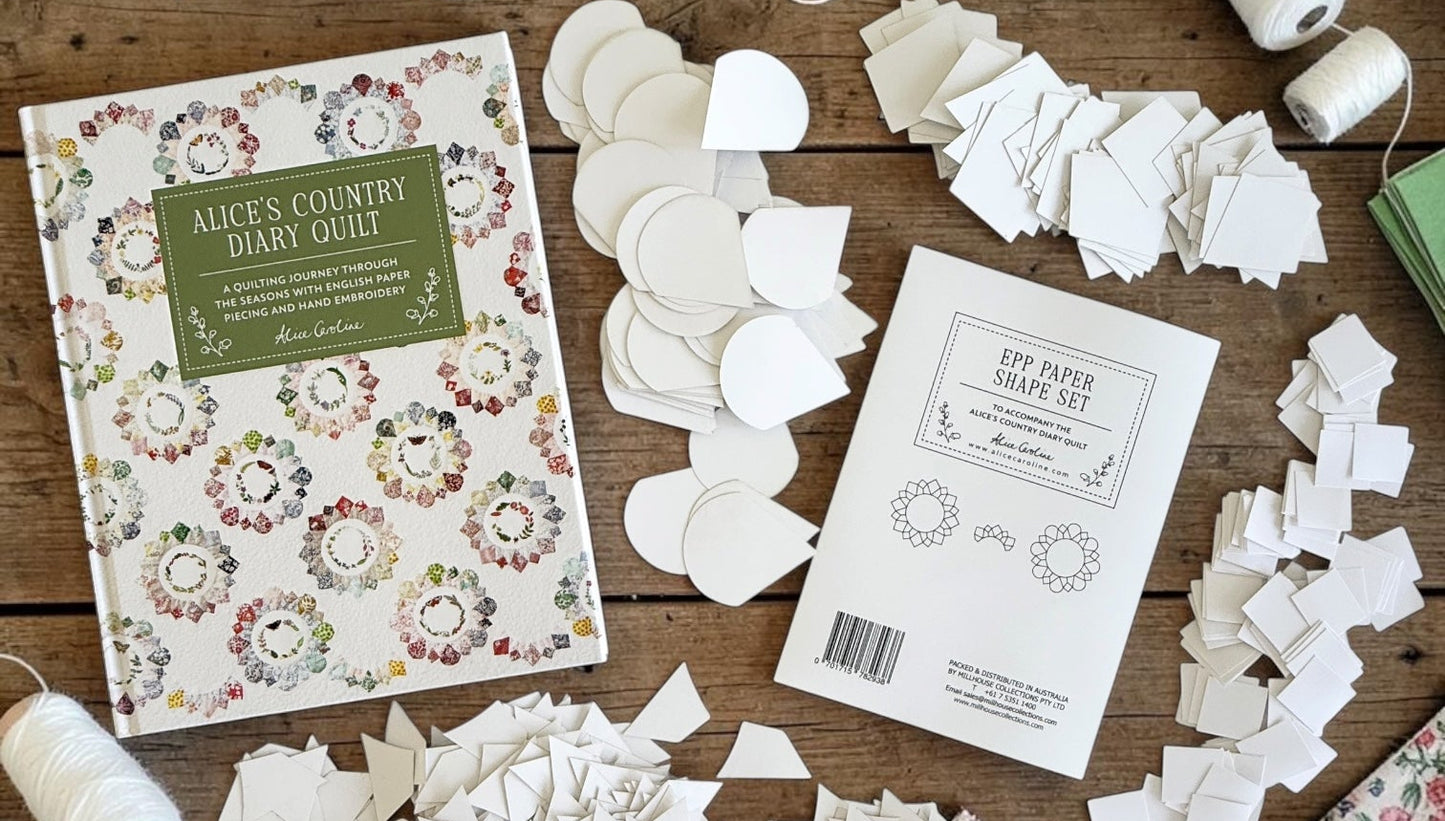 Alice's Country Diary Book, Paper & Template Bundle