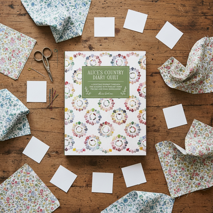 Alice's Country Diary Book, Paper & Template Bundle