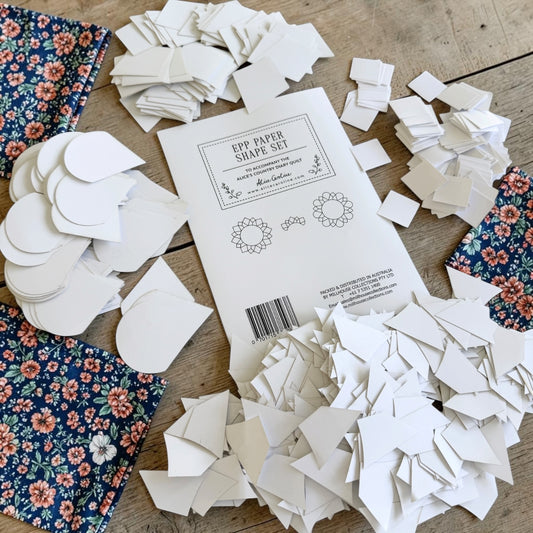 Papierlaternen-Papier- und Vorlagenpaket