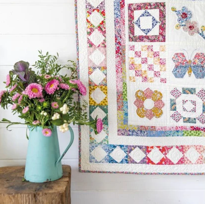 Alice's Wonderland Sampler Quilt Book