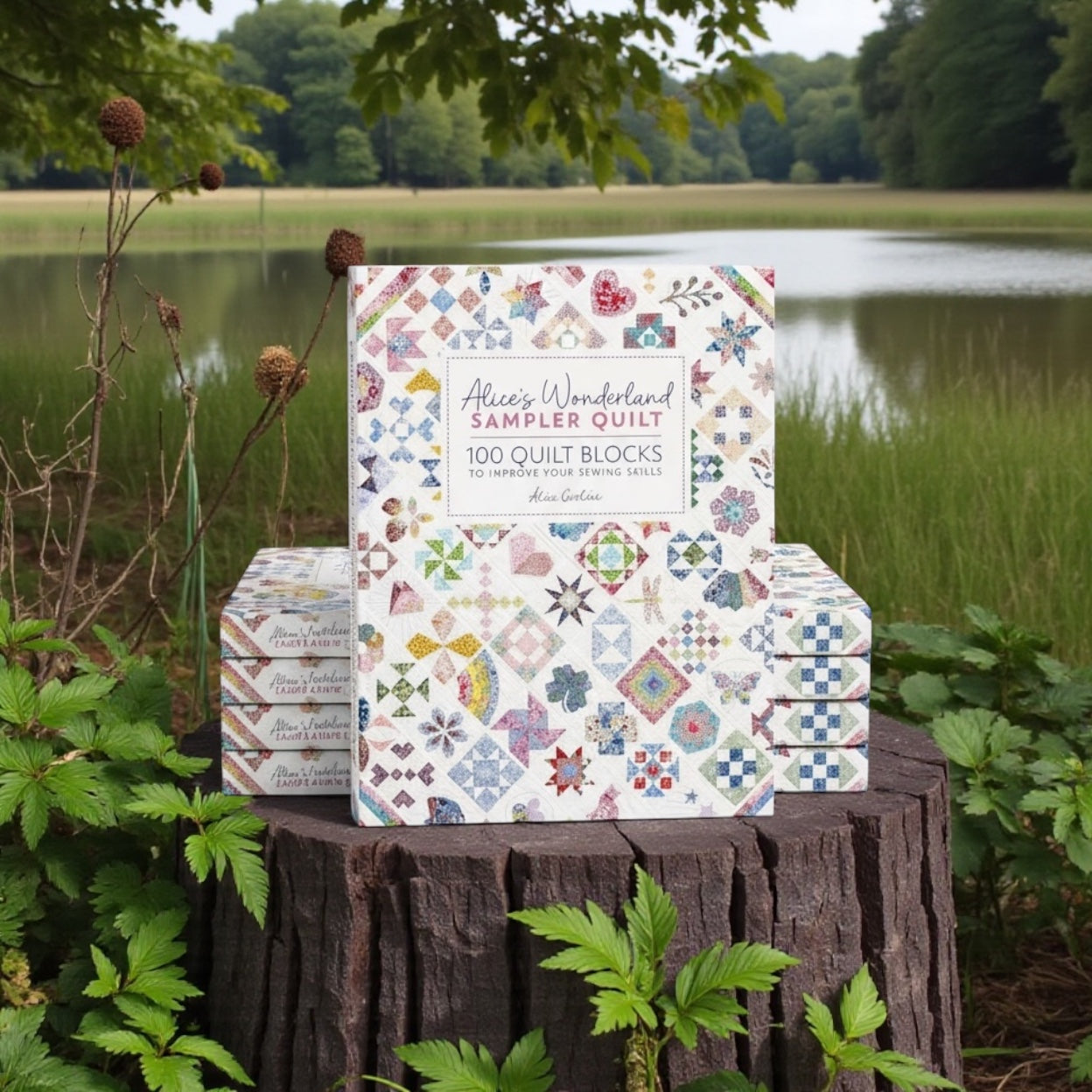 Alice's Wonderland Sampler Quilt Book