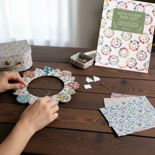 Alice's Country Diary Book, Paper & Template Bundle