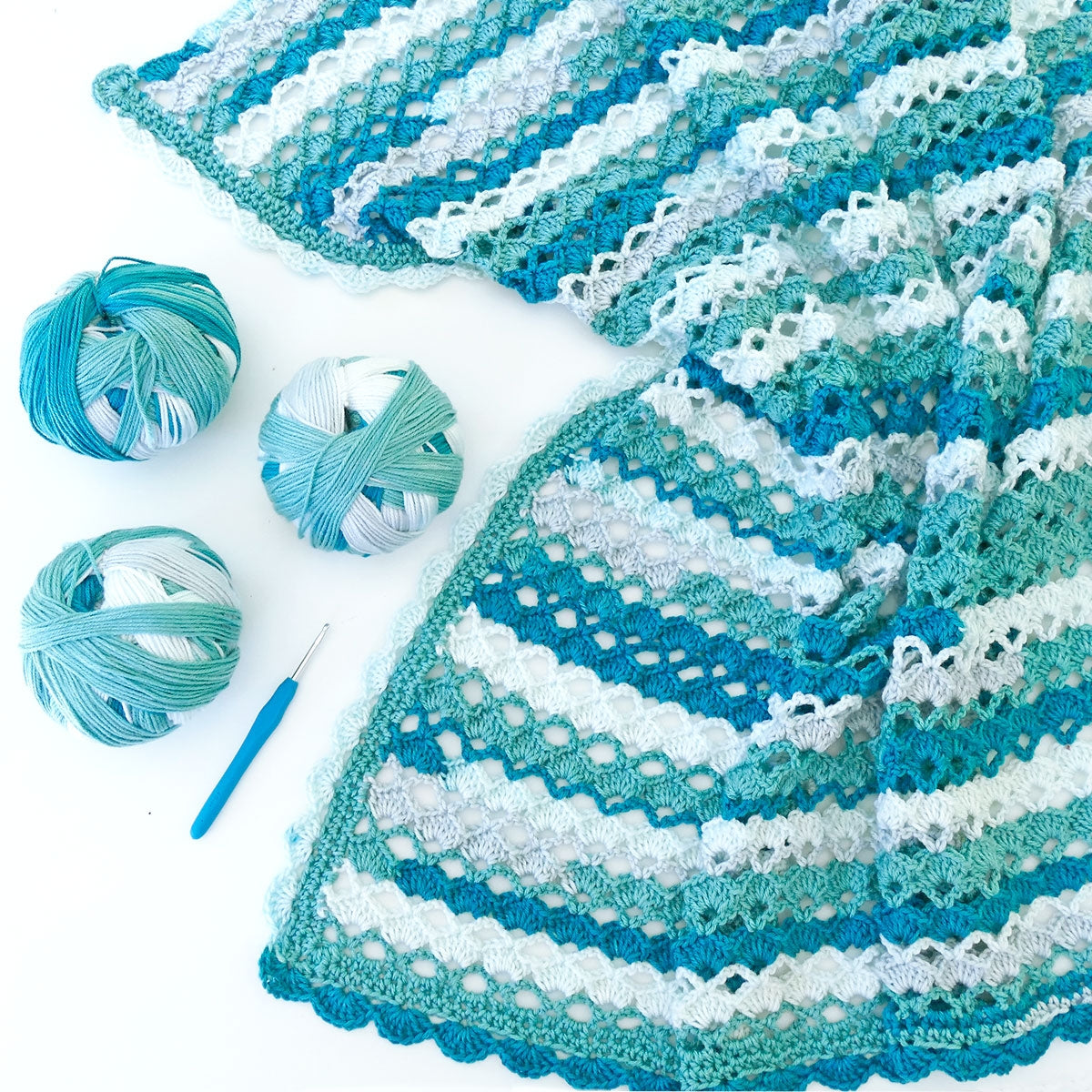 All the Shells Blanket Kit